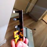 damaged busbar after electrical fire