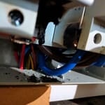 damaged by fire in consumer unit emergency danger